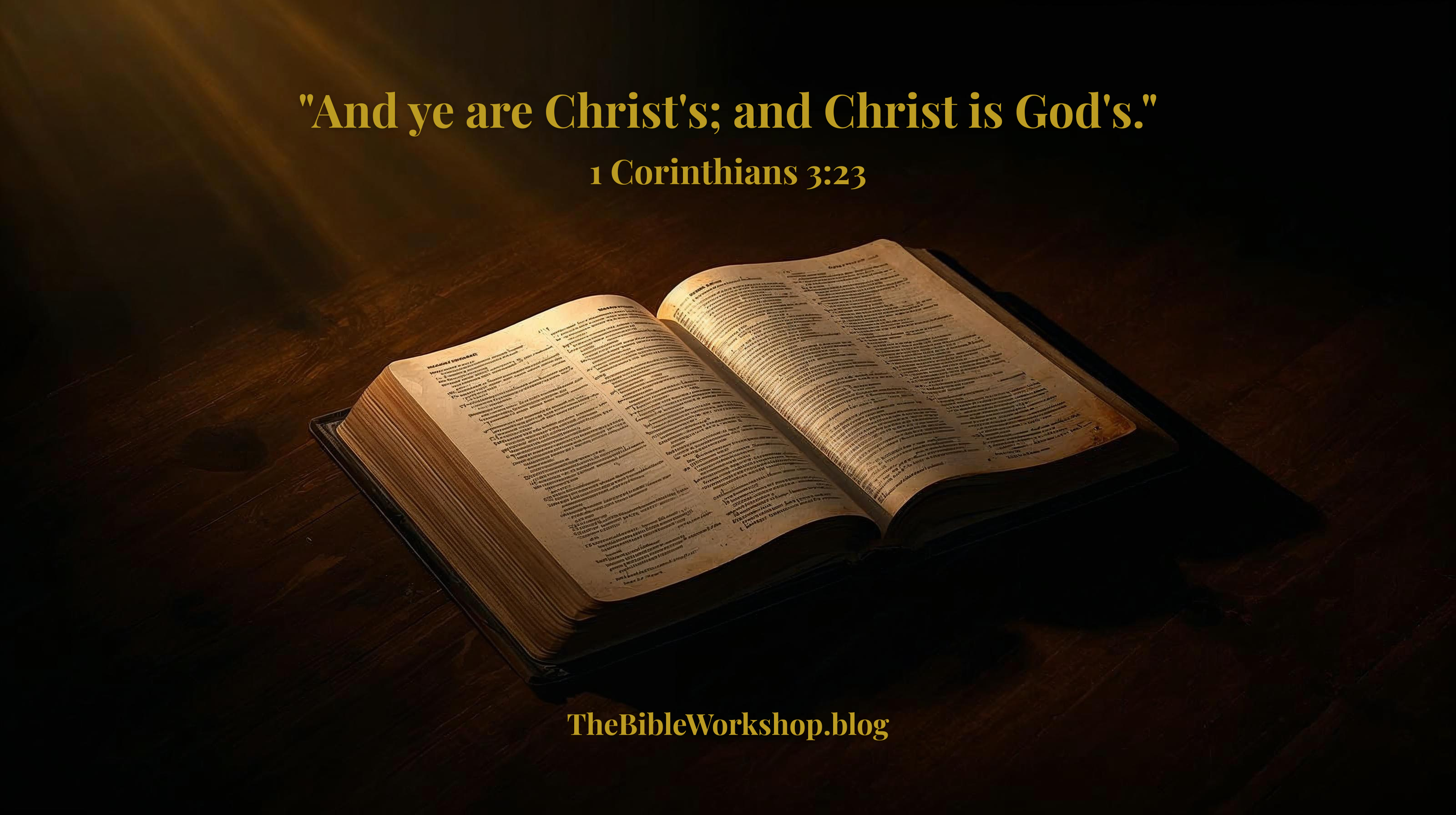 Just Be Real: The Liberating Truth of 1 Corinthians 3:18–23